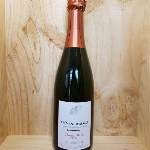 Crémant d'Alsace "Demi Sec" Charles Muller 75 cl (Blanc)